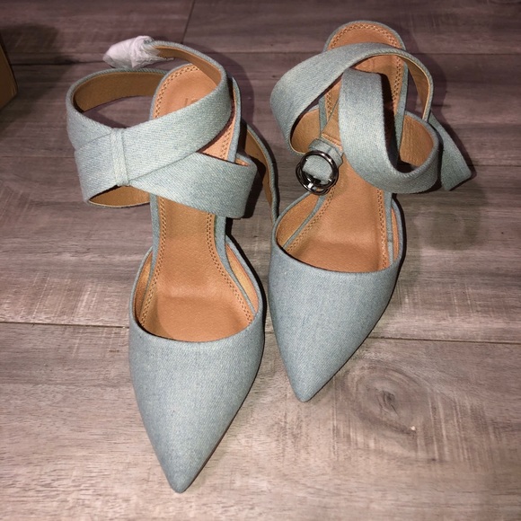 Brand New ASOS Denim Sandals - Picture 1 of 3
